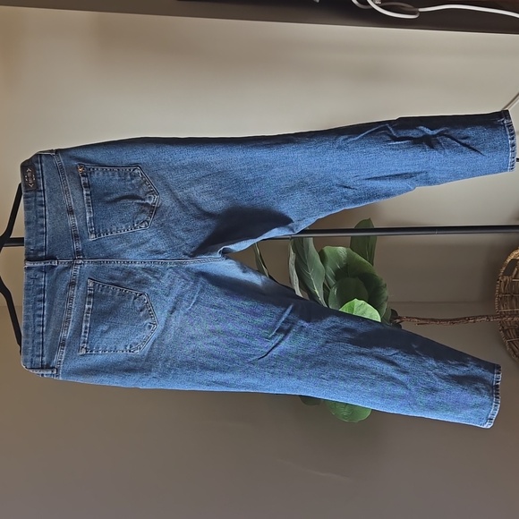 Classic Blue Women's High Rise Skinny Jeans Size 16 - Picture 9 of 11